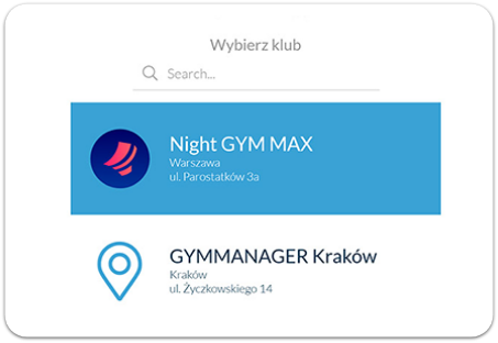 GYMMANAGER fitness clubs search engine