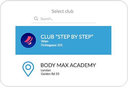 Gym mobile application GYMMANAGER